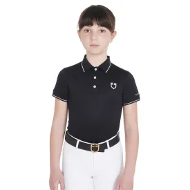 equestro-polo-de-maniga-curta-junior-technical-training