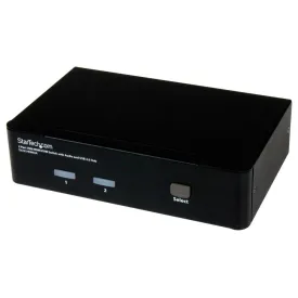 startech-2-port-usb-hdmi-kvm-switch-mit-audio-refurbished