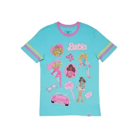 loungefly-t-shirt-a-manches-courtes-barbie