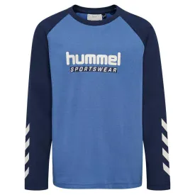 hummel-logo-긴팔-티셔츠