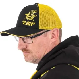 black-cat-trucker-kappe
