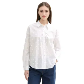 tom-tailor-dot-structure-langermet-bluse