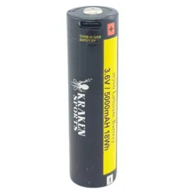 kraken-21700-3.6v-5000mah-usb-c-lithium-battery
