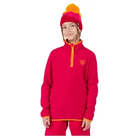 rossignol-strawpile-fleecejakke-med-halv-glidelas