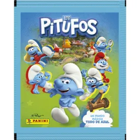 panini-los-pitufos-trading-cards-spanish-50-packs