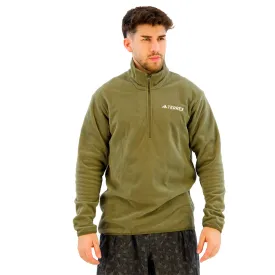 adidas-multi-essentials-半拉链抓绒夹克