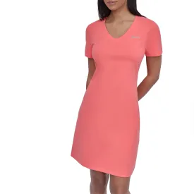 dkny-mini-stud-logo-kurzarmkleid