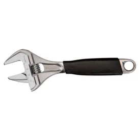 bahco-ergo--large-opening-center-knurled-with-rubber-handle-and-chrome-finish-pliers-38-mm-218-mm-adjustable-wrench