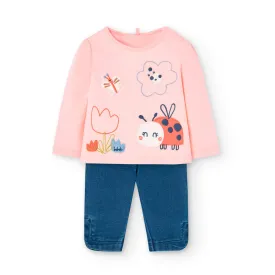 boboli-knit-langarmet-sett