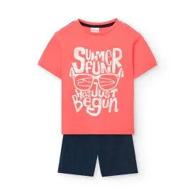 boboli-knit-kurzarm-set