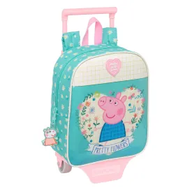 safta-peppa-pig-pretty-flowers-wheeled-backpack