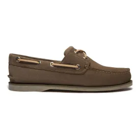Timberland Authentics 3 Eye Classic Lug boat shoes Brown| Dressinn