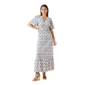 garcia-robe-longue-a-manches-courtes-e50281