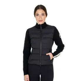 equestro-nylon-knit-zip-damjacka