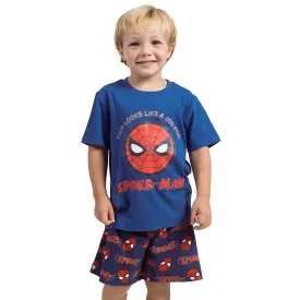 spiderman-spiderman-반팔-파자마-티셔츠