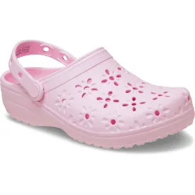 crocs-esclops-classic-floral-cut-out