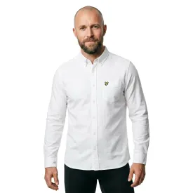 lyle---scott-plain-oxford-langarmhemd