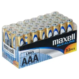 maxell-ックス32本のlr03-aaa