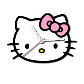hello-kitty-mdf-挂钟