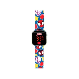 spidey-led-klokke