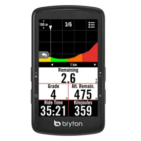 Bryton Rider 750 Special Edition cycling computer, Black