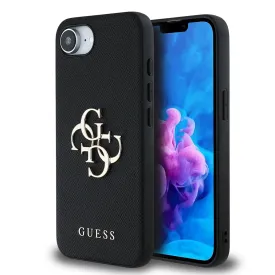 guess-pu-grained-4g-metal-logo-iphone-16e-phone-case