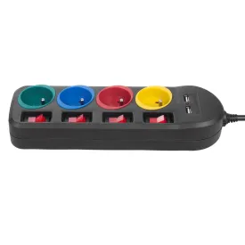 maclean-mce229b-power-strip-4-outlets-with-switch