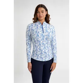 green-lamb-sudadera-con-media-cremallera-para-mujer-elena-printed