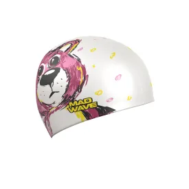 madwave-shaggy-bear-junior-swimming-cap