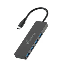 mediarange-usb-c-4xusb-3.0-ハブ