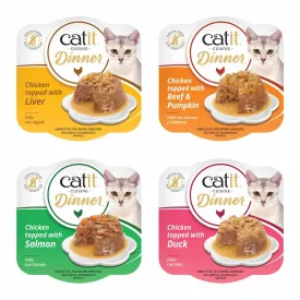 catit-cuisine-dinner-multipack-kylling-kattefoder-12x75g