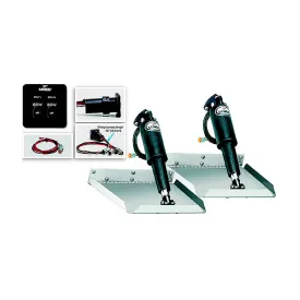 lenco-122-model-edge-mount-trim-tab-set-with-switch