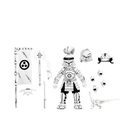 neca-兔侠武士兔侠黑白动作人偶-18-cm