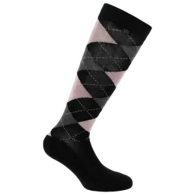 equitheme-calcetines-largos-de-mujer-argyle