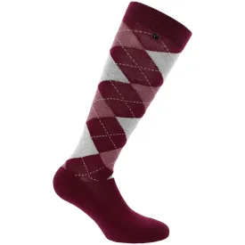 equitheme-calcetines-largos-de-mujer-argyle