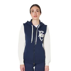 equestro-sudadera-con-capucha-para-mujer-bicolor