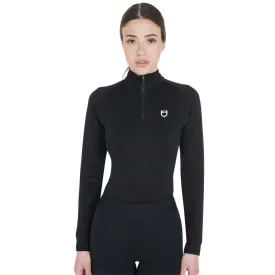 equestro-slim-fit-base-layer-woman-long-sleeve-t-shirt