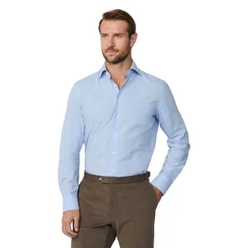 hackett-formal-gingham-長袖シャツ