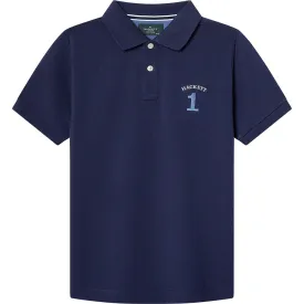 hackett-polo-a-maniche-corte-heritage-nbr