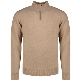 hackett-lambswool-halv-dragkedja-troja