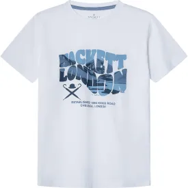 hackett-wavy-logo-半袖tシャツ