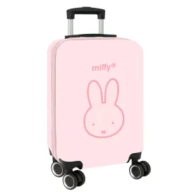safta-miffy-flowers-wheeled-backpack