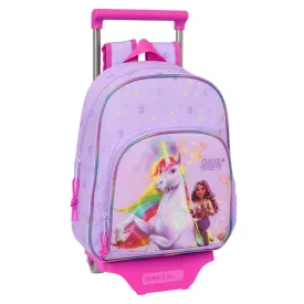 safta-unicorn-academy-wheeled-backpack