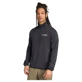 adidas-terrex-multi-climawarm-tech-fleecejakke-med-halv-glidelas