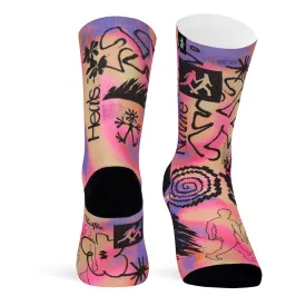 pacific-socks-chaussettes-hike-pink
