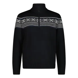 cmp-7h77510-half-zip-sweater