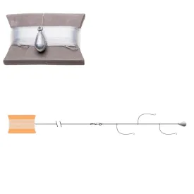 expert-predator-handmade-terminal-eva-tied-hook-100-m-0.500-mm