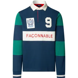 faconnable-polo-de-manga-comprida-rugby-patch