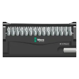 wera-bit-check-wood-2-sb-screwdriver-bit-set-30-units
