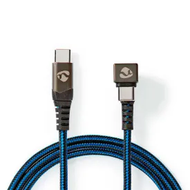 nedis-gold-gctb60700bk20-usb-2.0-cable-usb-c-m-usb-c-m-480mbs-plated-braided-2-m